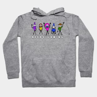 Neebs Gaming Stick Figures Hoodie